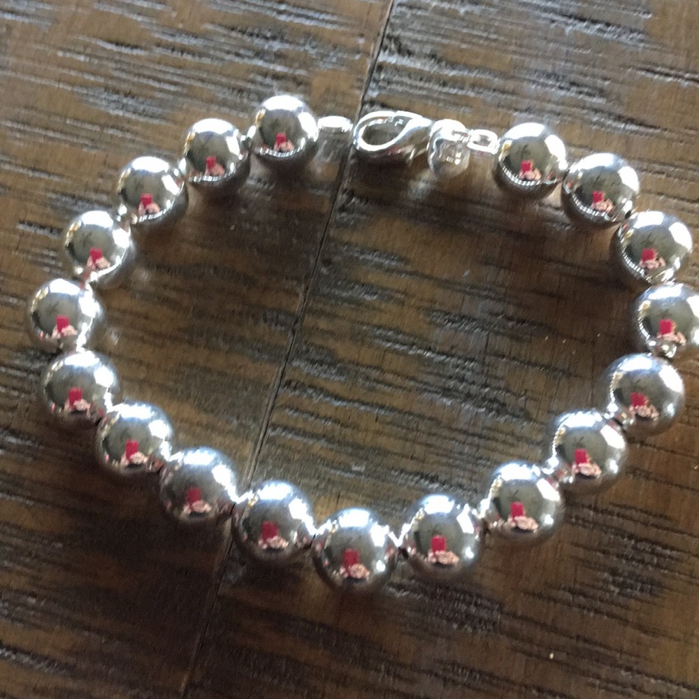 New sterling silver Ball Bracelet